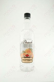 Potter's Peach Vodka 750ml