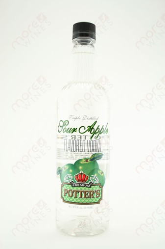 Potter's Sour Apple Vodka 750ml