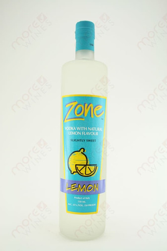 Zone Lemon Vodka 750ml