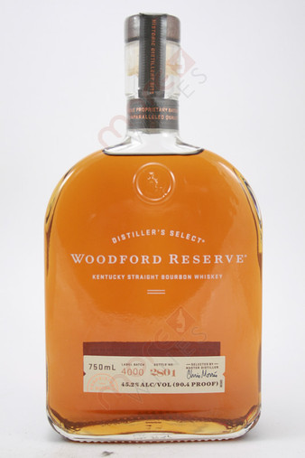 Woodford Reserve Distillers Select Kentucky Straight Bourbon Whiskey 750ml 