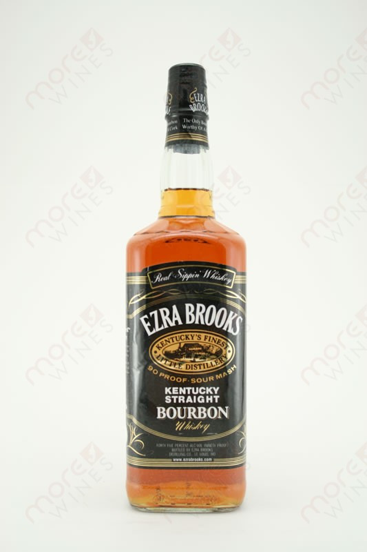 Ezra Brooks Sour Mash Kentucky Straight Bourbon Whiskey 750ml