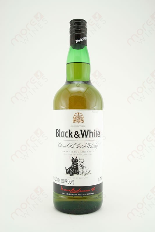Black & White Choice Old Scotch Whisky 1L - MoreWines