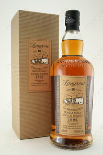 Longrow Single Malt Scotch Whisky 10 Year Old 750ml