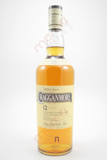 Cragganmore Single Speyside Malt Scotch Whisky 12 Year Old 750ml