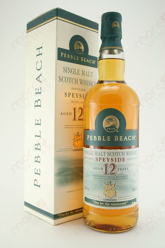 Pebble Beach Speyside Single Malt Scotch Whisky 12 Year Old 750ml
