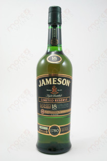 Jameson 18 year old Irish Whiskey 750ml
