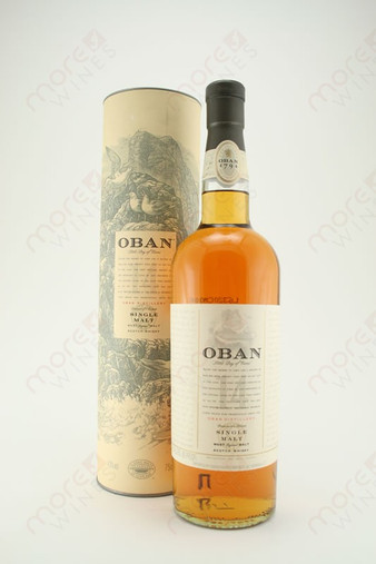 Oban West Highland Single Malt Scotch Whiskey 750ml