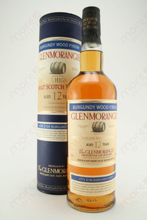 Glenmorangie 12 Year Burgandy Wood Finish Single Highland Malt Scotch Whisky 750ml
