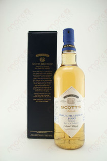 Scott's Selection Bruichladdich 1990 Single Islay Malt Scotch Whisky 750ml