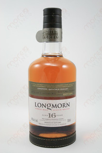 Longmorn 16 Year Single Malt Scotch Whisky 750ml