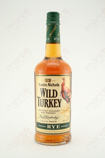 Wild Turkey 101 Proof Kentucky Straight Rye Whiskey 750ml