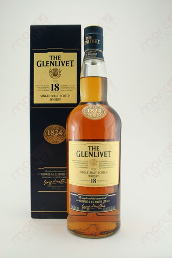 The Glenlivet 18 Single Malt Scotch Whiskey 750ml