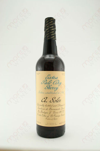 A Soler Extra Pale Dry Sherry 750ml