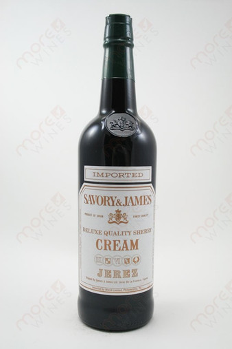 Savory & James Cream Sherry Jerez 750ml