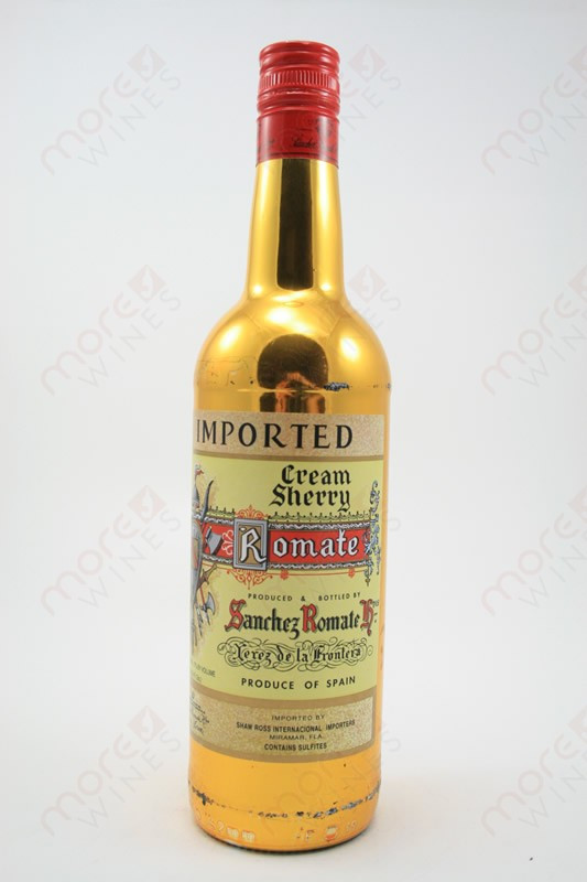 Sanchez Romate Cream Sherry - MoreWines