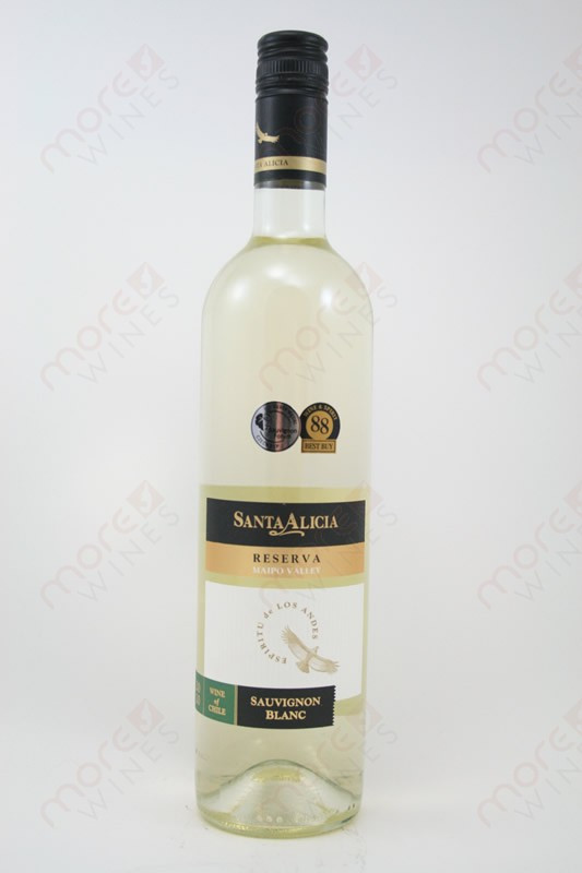Santa Alicia Reserva Sauvignon Blanc 2010 750ml - MoreWines