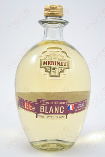 Medinet Blanc Semi-Dry White Wine 1L