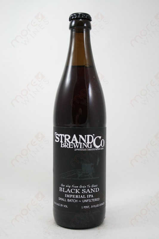 Strand Brewing Co. Black Sand Imperial IPA 16.9fl oz MoreWines