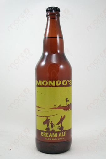 Surf Brewery Mondo's Cream Ale 22fl oz