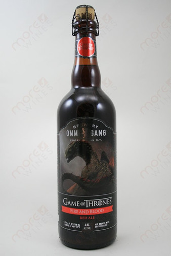Ommegang Game of Thrones Fire And Blood Red Ale 25.4fl oz