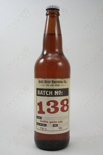 Knee Deep Batch No. 138 IPA 22fl oz