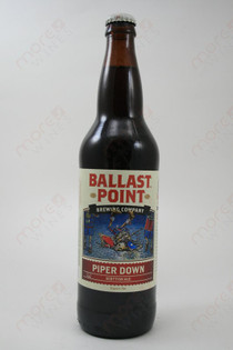 Ballast Point Piper Down Scottish Ale 22fl oz