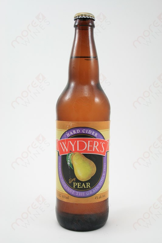 Wyder's Dry Pear Cider 22fl oz MoreWines
