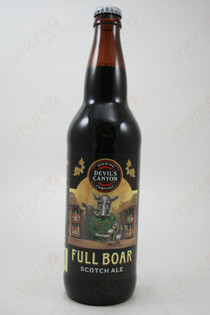 Devil's Canyon Full Boar Scotch Ale 22fl oz