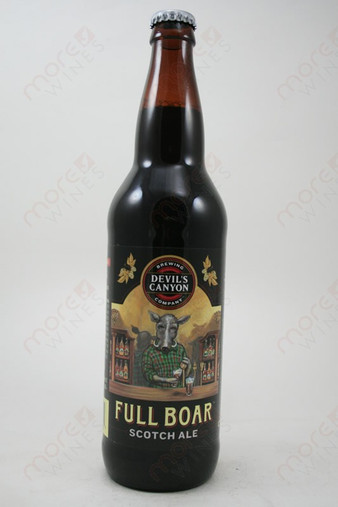 Devil's Canyon Full Boar Scotch Ale 22fl oz
