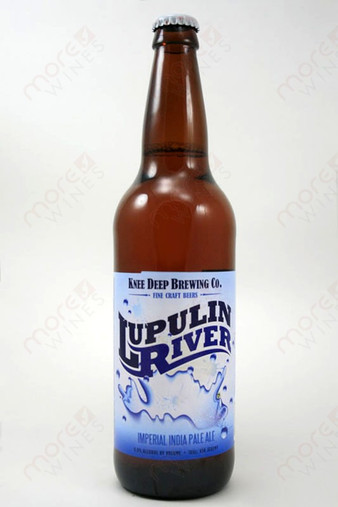 Knee Deep Brewing Lupulin River Imperial Ale 22fl oz