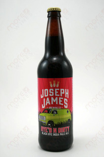 Joseph James Brewing Rye'd n Dirty Black Rye IPA 22fl oz