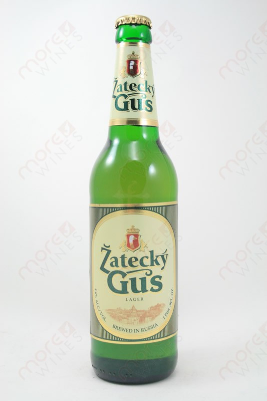 Zatecky Gus Lager 16.9fl oz - MoreWines