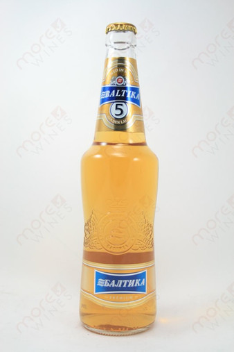 Baltika 5 Golden Lager 16.9fl oz