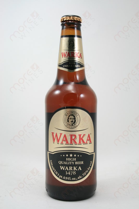 Warka Quality Beer 16.9fl oz - MoreWines