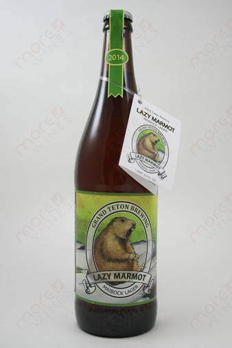 Grand Teton Lazy Marmot Maibock Lager 25.4fl oz