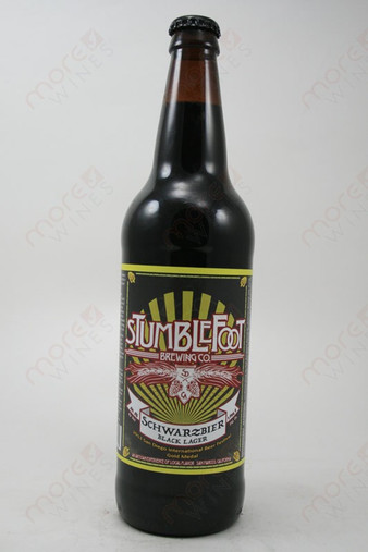 Stumblefoot Schwarzbier Black Lager 22fl oz