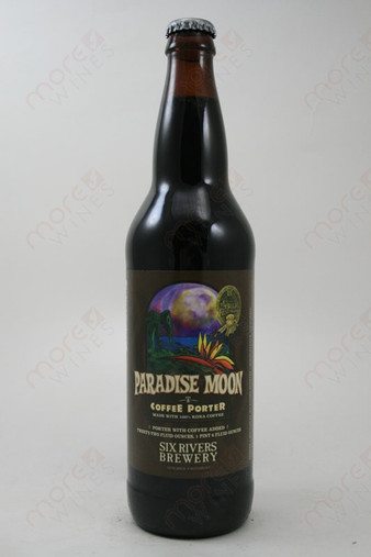 Six River Brewery Paradise Moon Coffee Porter 22fl oz