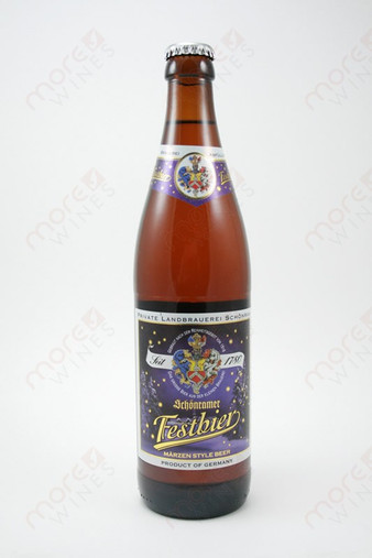 Private Landbrauerei Schonram 'Schonramer' Germany Festbier 500ml