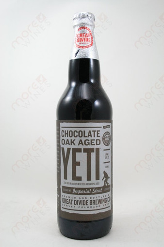 Great Divide Brewing Chocolate Oak Aged Yeti Imperial Stout 22fl oz