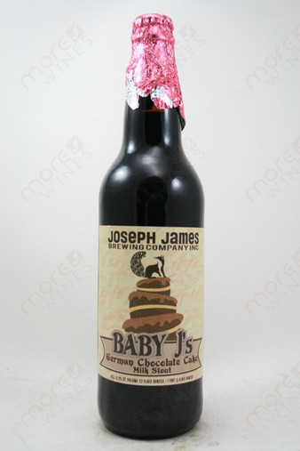 Joseph James Brewing Baby J's German Chocolate Cake Milk Stout 22of oz