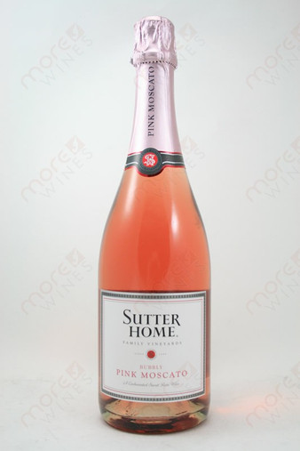 Sutter Home Pink Moscato Sparkling Wine 750ml