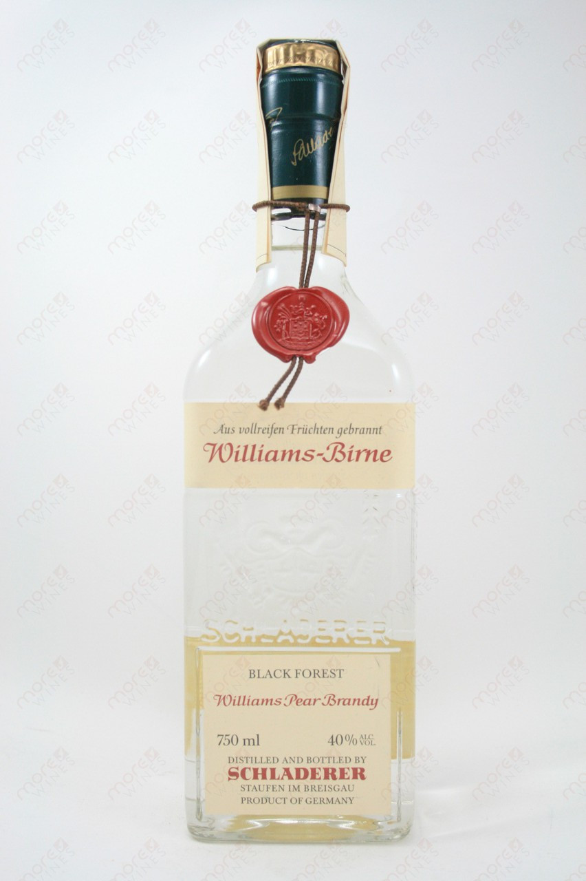 Schladerer Black Forest Williams-Birne Williams Pear Brandy 750ml