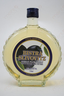 Bistra Slivovitz Serbian Plum Brandy 750ml