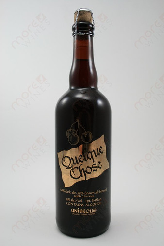 Unibroue Quelque Chose 50% Dark 50% Brown Ale