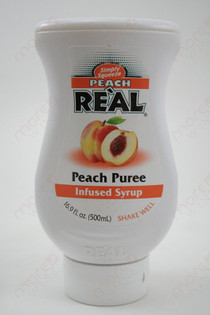 Real Peach Puree Infused Syrup 500ml