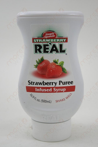 Real Strawberry Puree Infused Syrup 500ml