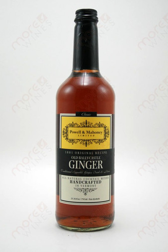 Powell & Mahoney Limited Old Ballycastle Ginger Cocktail mixer 750ml