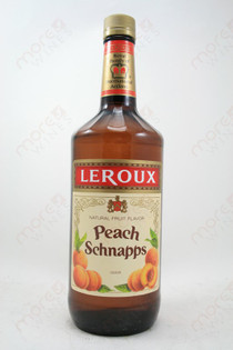 Leroux Peach Schnapps 1L