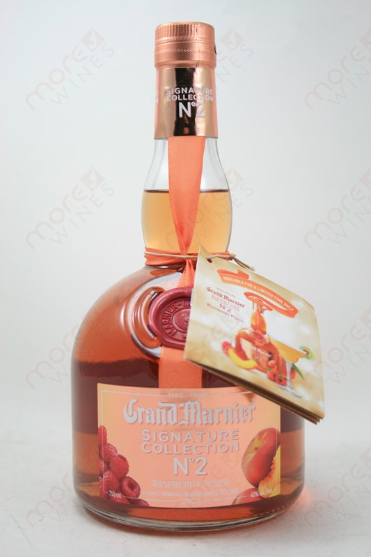 Grand Marnier Signature Collection Raspberry Peach 750ml - MoreWines