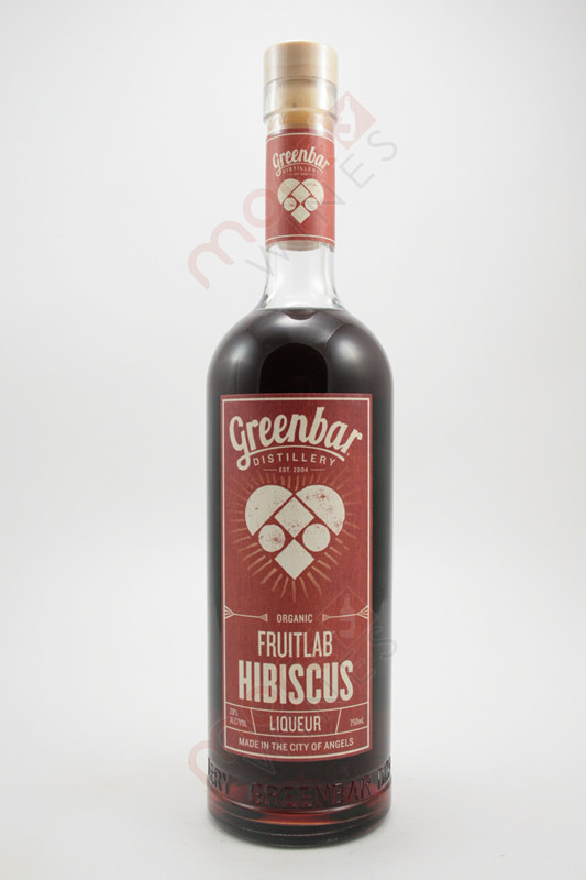 Greenbar FRUITLAB Hibiscus Organic Liqueur 750ml MoreWines